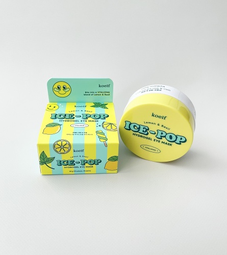 Koelf        Ice-pop hydrogel eye mask lemon&basil  5