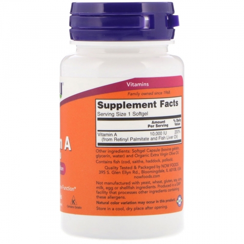 [] Now Foods    (), 100 , Vitamin A Essential Nutrition 100 Softgels  2