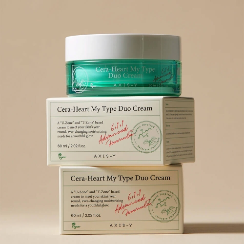 AXIS-Y ������� ���� ��� ��������������� ���� (2�1) � ���������� � ���������, Cera-Heart My Type Duo Cream ���� 2