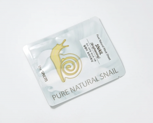 The SAEM        (  ) Pure Natural Mask Sheet Snail Brightening  3
