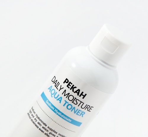 Pekah Тонер для лица и гиалуроновой кислотой  Daily moisture aqua toner sodium hyaluronate фото 4