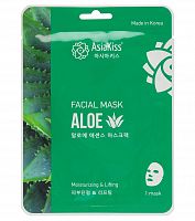AsiaKiss Тканевая маска с алоэ вера  Aloe facial mask