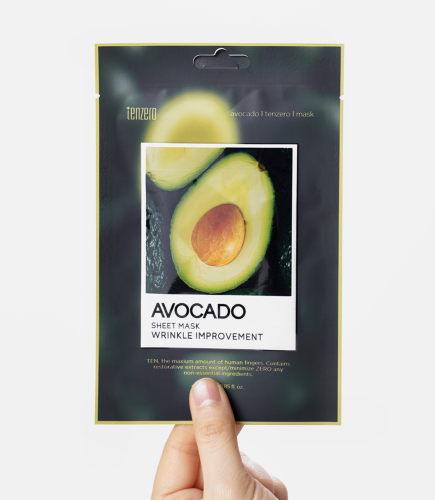 Tenzero      , Avocado Sheet Mask  2