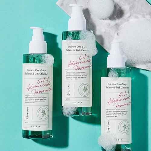 AXIS-Y ������ ���� ��� �������� � ����� � �������, Quinoa One Step Balanced Gel Cleanser ���� 4