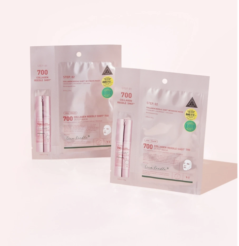 VT �����-����������� ����������� ����� � ���������� � �����������, Cosmetics Collagen Reedle Shot 700 2step Mask ���� 2