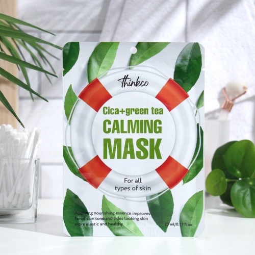 Thinkco       , Cica+Green Tea Calming Mask  3