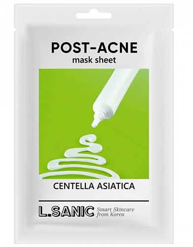 L.Sanic    -  Centella post-acne sheet mask