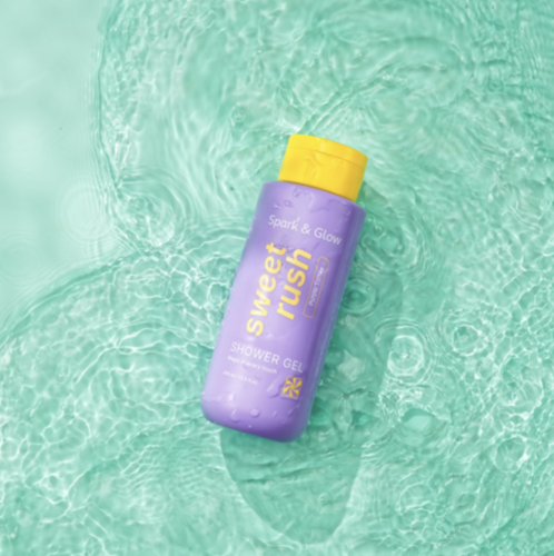 Spark&Glow ���� ��� ���� � �������� ������� ��������, Sweet Rush Purple Toffee Shower Gel ���� 5