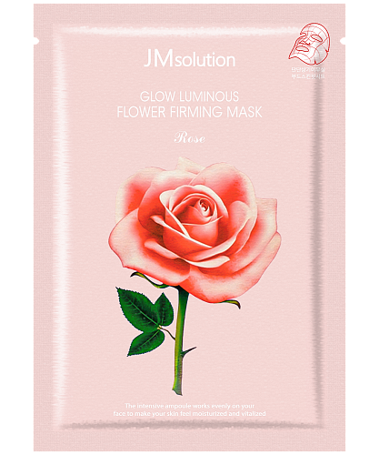 JMsolution       Glow luminous flower firming mask rose