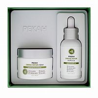 Pekah Набор средств для лица (крем+сыворотка) восстанавливающий  Derma repair skin care set