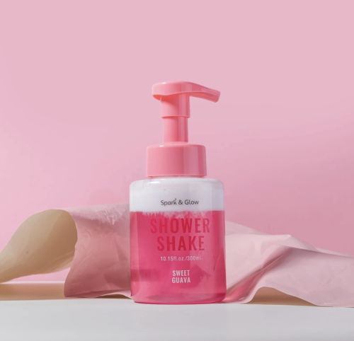 Spark&Glow ���������� ����-���� ��� ���� � �������� ������� �����, Shower Shake Sweet Guava ���� 2