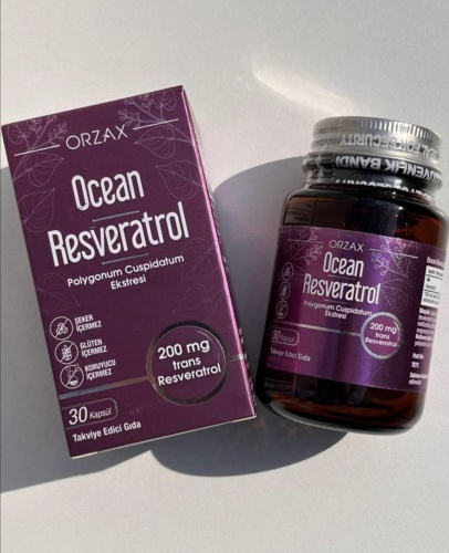 [] Orzax   200 , 30  Ocean trans resveratrol 200 mg Polygonum Cuspidatum ekstresi  3
