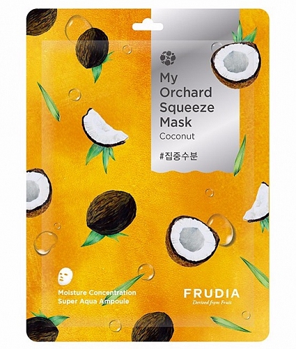 Frudia Тканевая маска с кокосом My orchard squeeze mask coconut