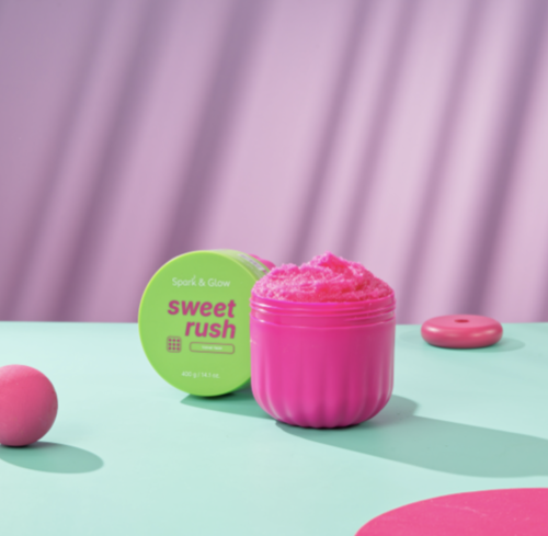 Spark&Glow ����� ��� ���� � �������� ������������ �������, Sweet Rush Velvet Haze Body Scrub ���� 3