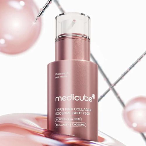 Medicube Medicube ����������� ��������� � PDRN � ����������� (���������), PDRN Pink Collagen Exosome Shot Serum 7500 ���� 2