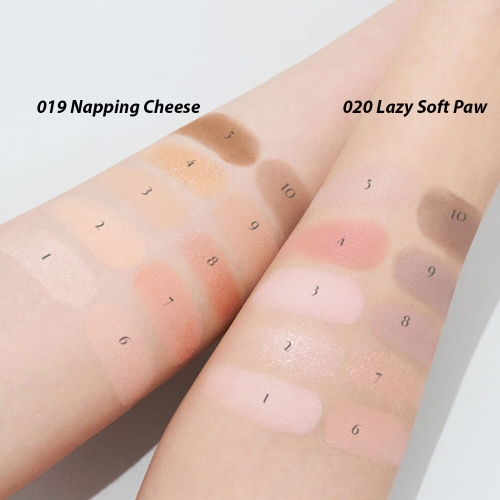 Clio    , 10  (+  ),  19 Napping Cheese, Pro Eye Palette  6