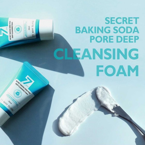 May island        7 Days secret baking soda pore deep cleansing foam  6