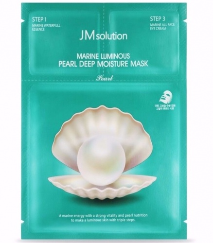 JMsolution  3   : ,      Marine Luminous Pearl Deep Moisture Mask Pearl