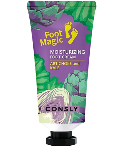 Consly        Foot magic moisturizing foot cream artichoke and kale