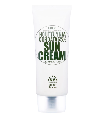 Derma Factory     , Houttuynia Cordata 65% Sun Cream SPF50+ PA+++