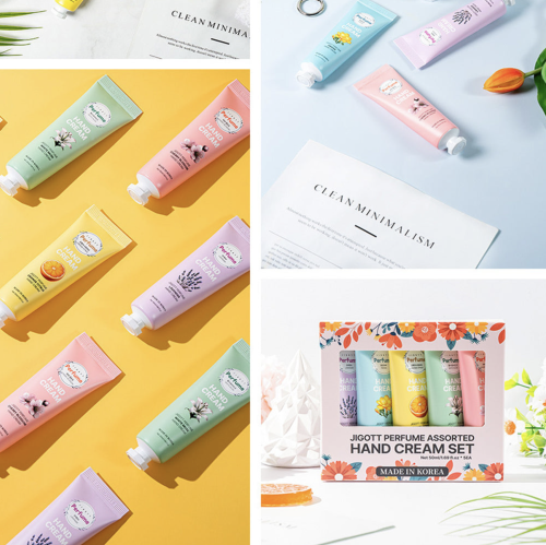 Jigott ����� ��������������� ������ ��� ��� 5 ��, Perfume Assorted Hand Cream Set ���� 3