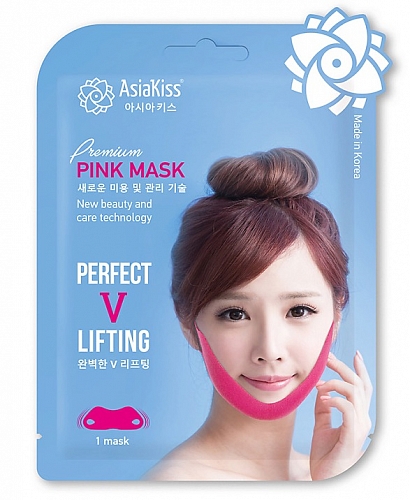 AsiaKiss -       Perfect V lifting pink mask