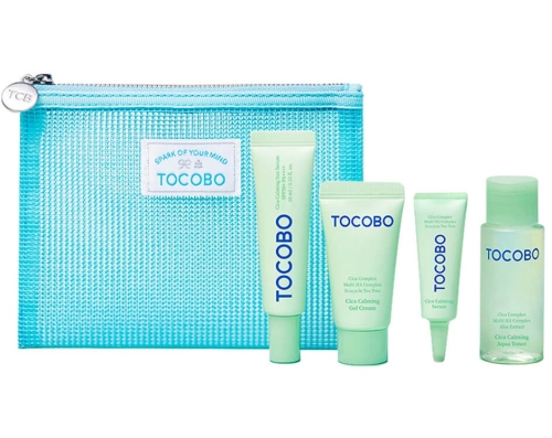 TOCOBO         , 4 , Cica Calming Travel Kit