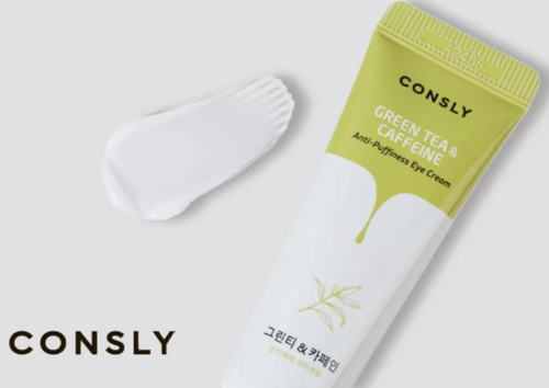 Consly ������������ ���� ��� ��� � �������� � ���������� �������� ���, Green Tea & Caffeine Anti-Puffiness Eye Cream ���� 2