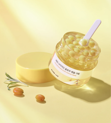 Round Lab ���������� ����-���� � ������������, ��������� � � ���������, Vita Niacinamide Glow Capsule Cream ���� 3