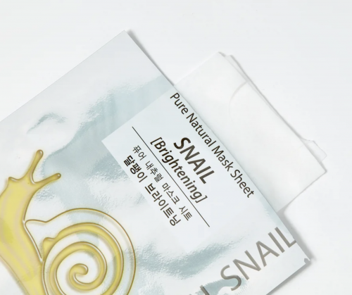 The SAEM        (  ) Pure Natural Mask Sheet Snail Brightening  5