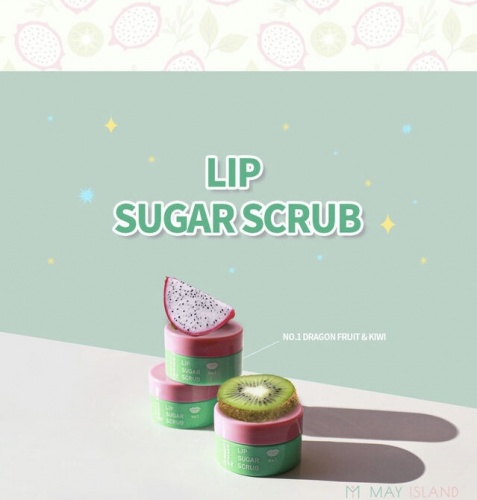 May island          Dragonfruit kiwi lip sugar scrub  2