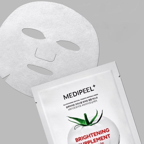 MEDIPEEL          , Glutathione Crystal Tomato Ampoule Mask  2