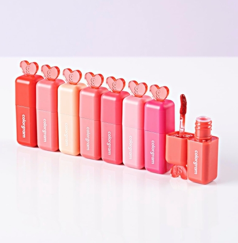 Colorgram     ,  04 Clear Cherry, Juicy Drop Tint  3