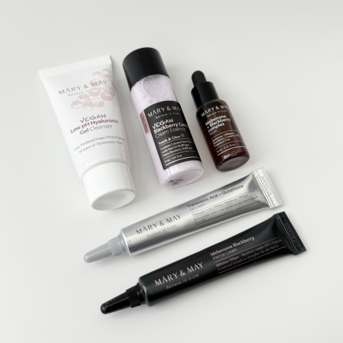 Mary&May ���������� ����-�������� � �������� � ���������� (����), Vegan Blackberry Complex Cream Essence Mini ���� 2