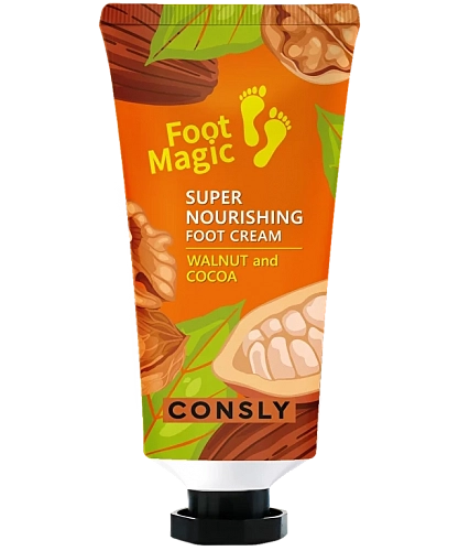 Consly        Foot magic Super nourishing foot cream walnut and cocoa