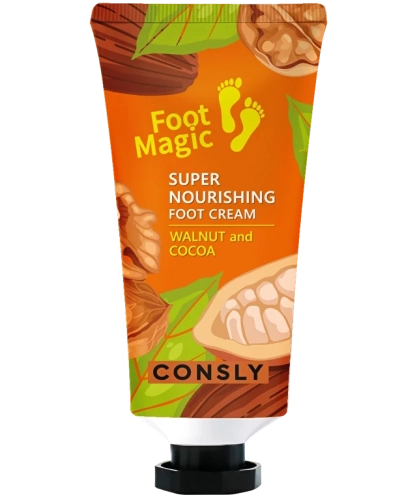 Consly        Foot magic Super nourishing foot cream walnut and cocoa