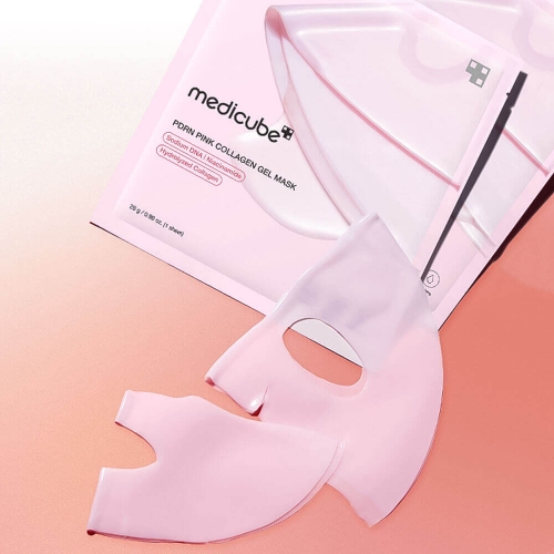 Medicube ������������ ����� � ����, ��������� � ����������, PDRN Pink Collagen Gel Mask ���� 3