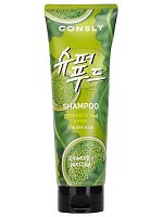 Consly Шампунь для волос с водорослями и чаем Матча  Seaweed+matcha shampoo strength and shine