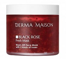 Medi-peel Маска для лица с лепестками роз  Derma maison black rose fresh mask wash-off