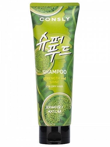 Consly          Seaweed+matcha shampoo strength and shine