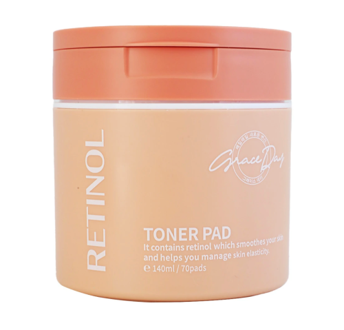 Grace Day Лифтинг-пэды с ретинолом и бакучиолом (70 шт), Retinol Toner Pad Grace Day Лифтинг-пэды с ретинолом и бакучиолом (70 шт), Retinol Toner Pad