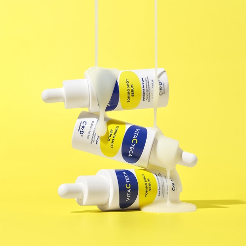 CKD    ()       -, Vita C Teca Toning Shot Serum  3