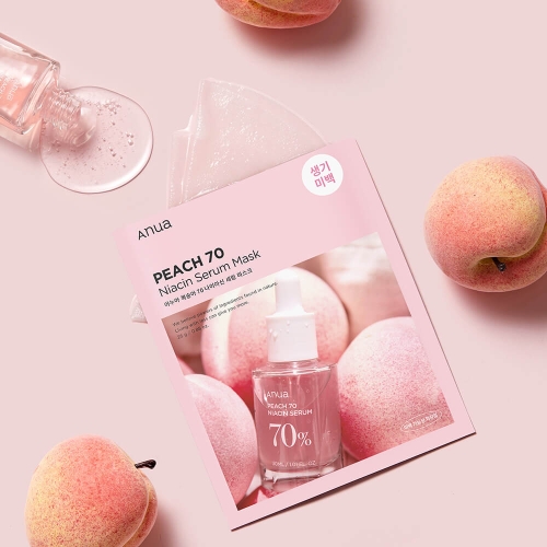 Anua         , Peach 70% Niacin Serum Mask  3