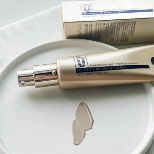 CUSKIN ˸���� �������������� ��������� BB-���� � ��������� U,  Vitamin U BB Cream SPF 28 PA++ ���� 2