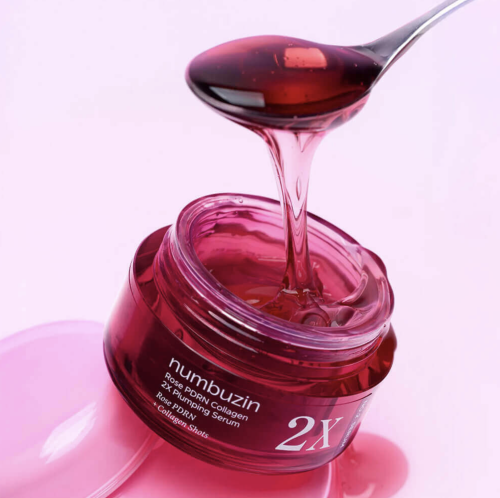 Numbuzin ����������� ���������-���� � ���� � �����������, No.2 Rose PDRN Collagen 2X Plumping Serum ���� 3