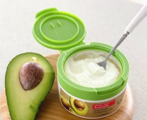 The Saem Крем для тела с маслом авокадо  Avocado body cream фото 2