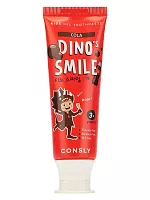 Consly Детская гелевая зубная паста со вкусом колы  Dino's Smile Kids Gel Toothpaste Cola