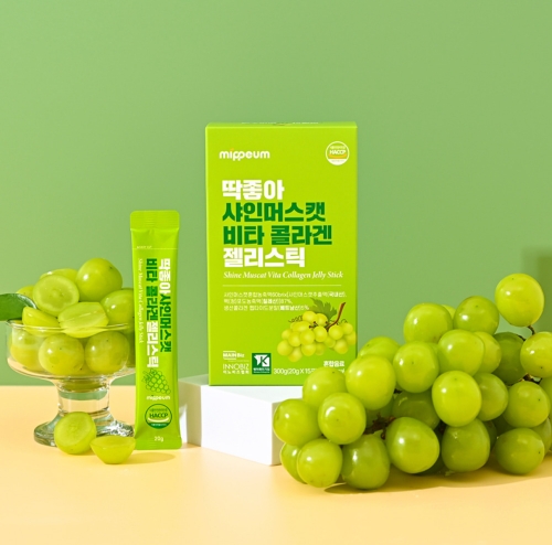 Mippeum     , 15 , Shine Muscat Vita Collagen Jelly Stick  5