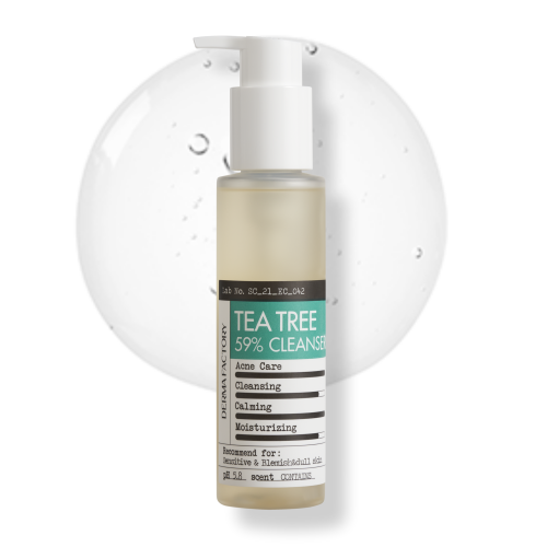 Derma Factory         59%  , Tea Tree 59% Gel Cleanser  6