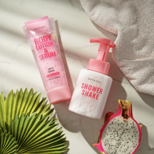 Spark&Glow -      , Body Lotion&Serum Sweet Guava  3